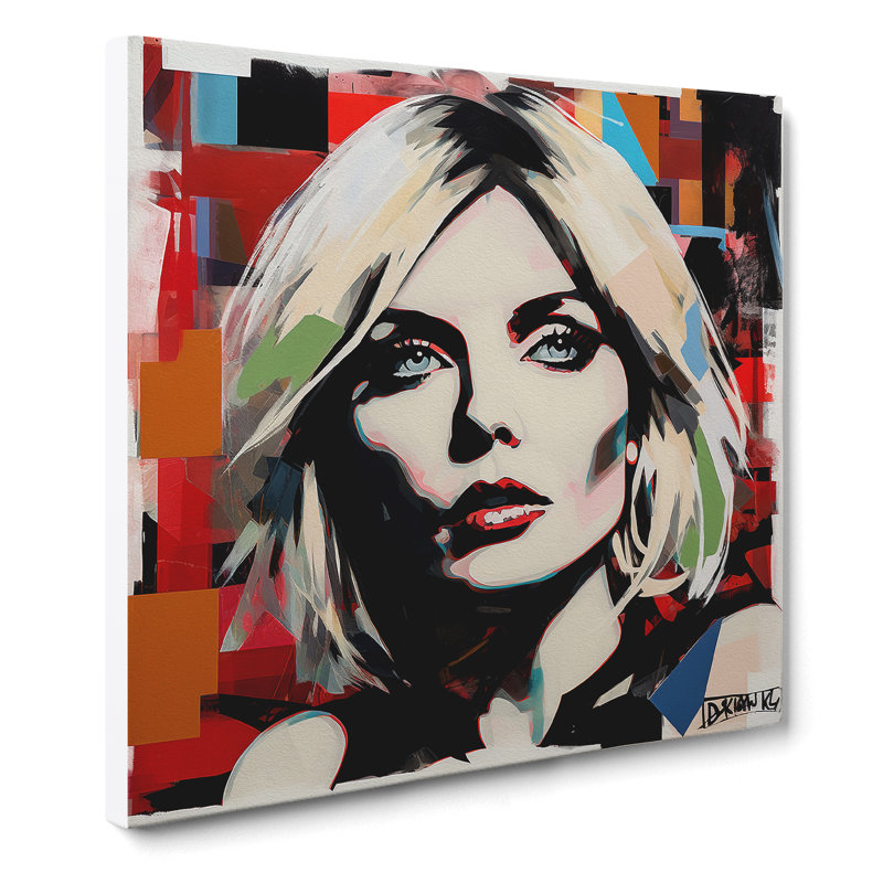 Debbie Harry Constructivism - No Frame Print