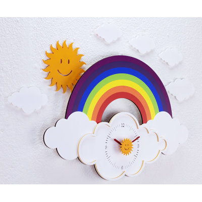 Krusa Wood Wall Clock