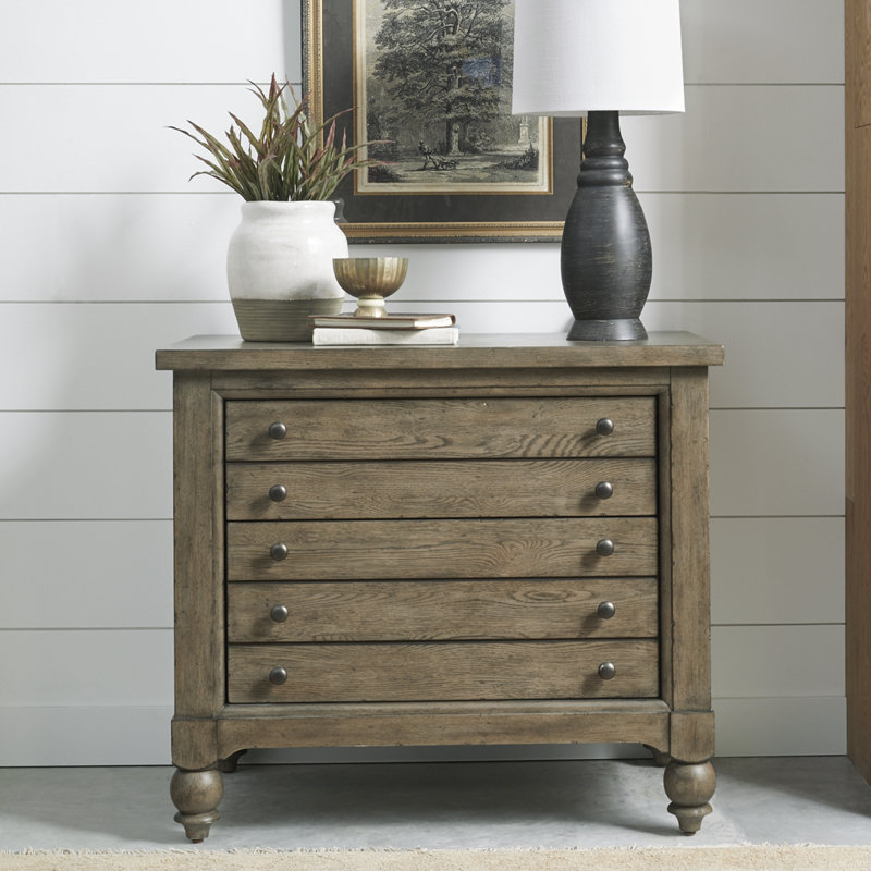 Aisja 37'' W 2 Drawer File Cabinet