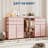 51 inch Brown Clothes Rack with 16 Fabric Drawers & 2 Storage Shelves Freestanding Closet Organizer for Hanging Clothes Heavy Duty Garment Rack-124532553