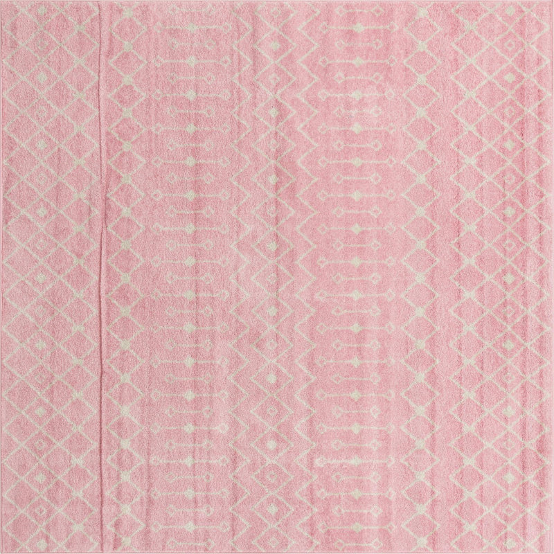 Abstract Indoor Rug, Square 10'