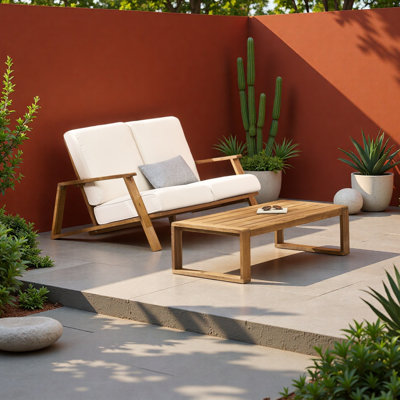 LOVESEAT+COFFEE TABLE