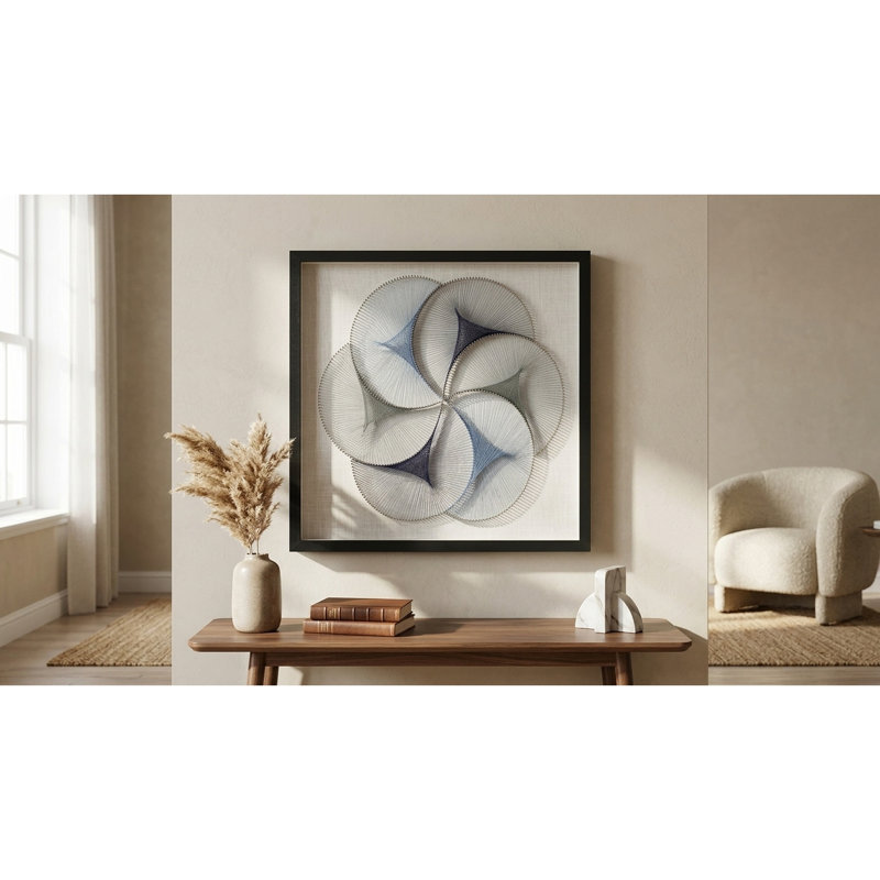 Pavlov Handmade Traditional Abstract Wall Decor on Fabric