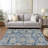 Blaire Floral Indoor / Outdoor Rug-1421846939