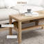 Four Leg Coffee Table with Storage