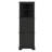 Tall Triangular Corner Cabinet With Triple Drawers And Customizable Shelves For Bathroom Kitchen-117531015
