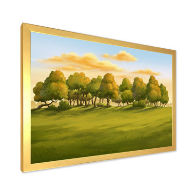 «Morning Light In The Forest VII», reproduction sur toile
