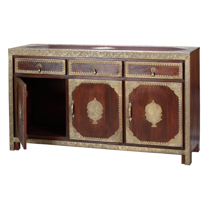 Obyrne 150cm Solid Wood Sideboard