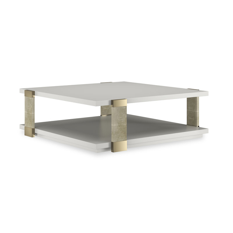 Caracole Classic Coffee Table, Almond Milk