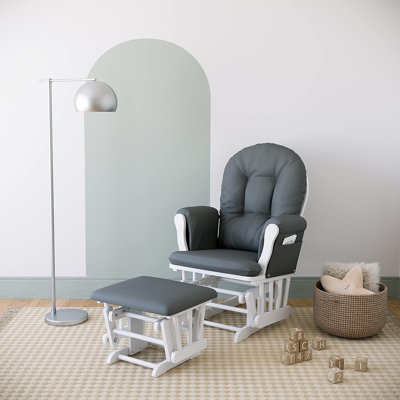 Hoop Glider with Ottoman