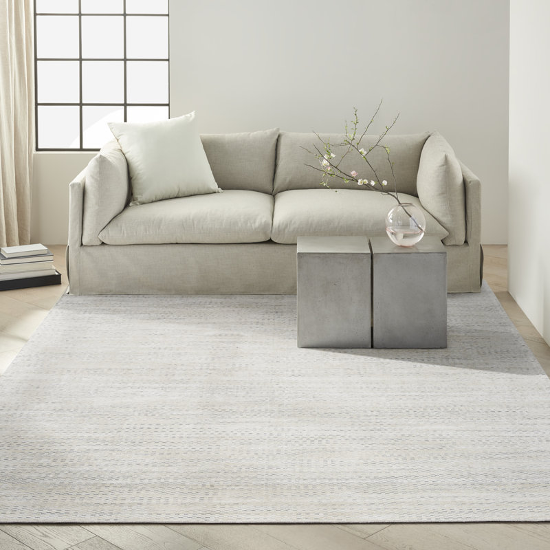 Tapis rayé, Rectangle 8 pi 6 po x 11 pi 6 po