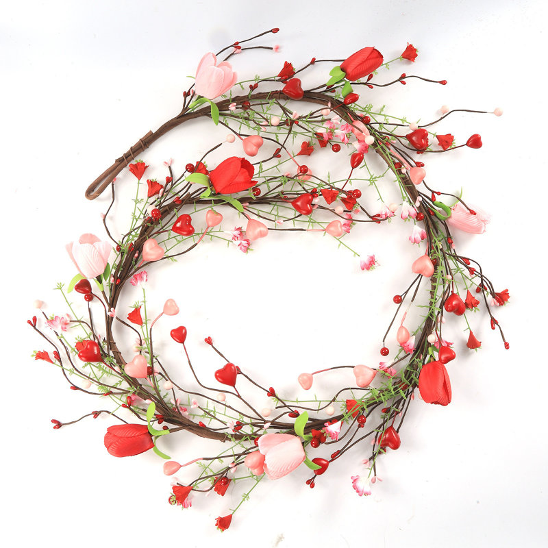 Décoration pour la Saint-Valentin 62,9 po, 1.97" H x 11.81" W x 11.81" D