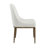 Urbina Modern Glam Upholstered Dining Chairs with Hammered Iron Legs-124279727