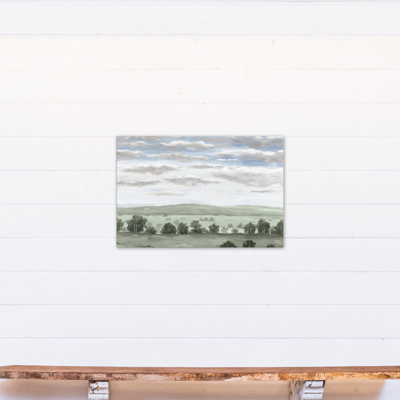 Sage Hills - peinture sur toile tendue