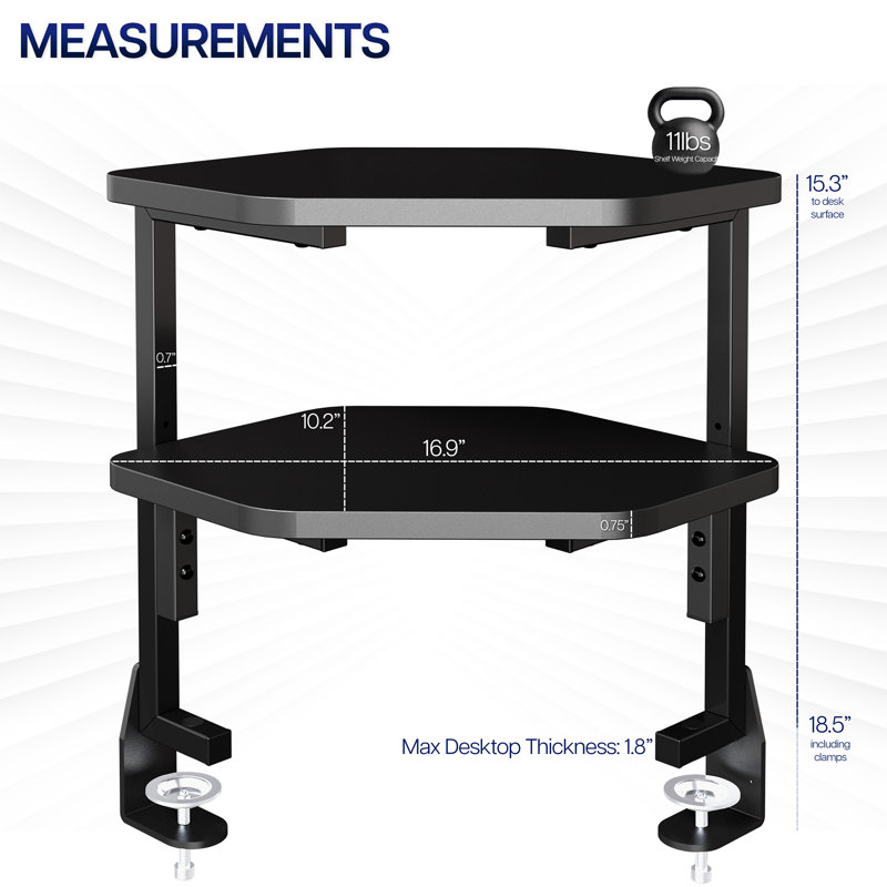 Rangement à 2 niveaux VIVO
