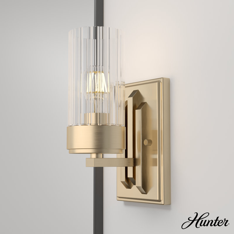 Gatz Aluminum Armed Sconce, Alturas Gold
