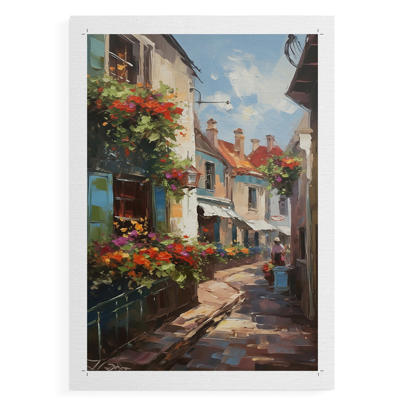 Paysages série CCLV III - Impression sur toile seulement - NON-CADRE