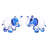 Dakota Fields Handmade Intuition Trunks Handblown Glass Figurines