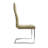 16.5'' H Faux Leather Upholstered Cantilever Chair-32412079-32412082