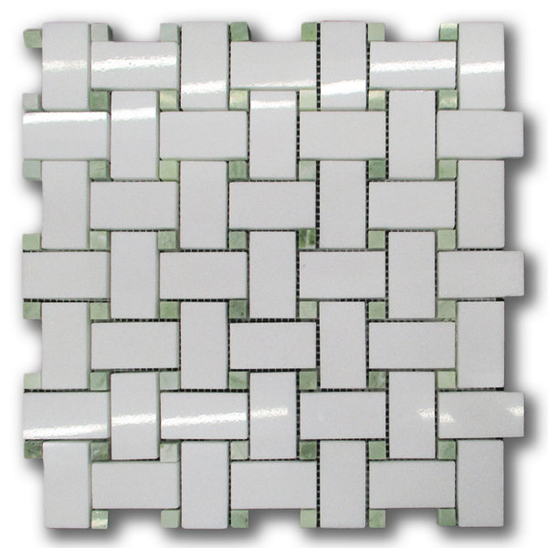 12" x 12" Marble Mosaic Wall & Floor Tile