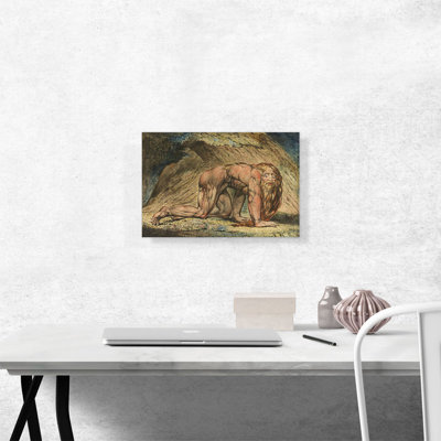 " Nebuchadnezzar " by William Blake Painting Print