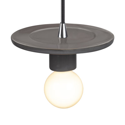 Leni Single Light Ceramic Dimmable Pendant