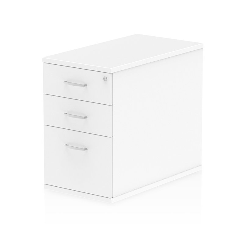 Impulse 42.5cm Wide 3 -Drawer File Cabinet, White