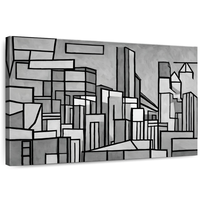 Paysage urbain Sirci Portland, H 16 po x l 24 po