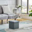 Repose-pieds en cuir Markeitha-1556827231