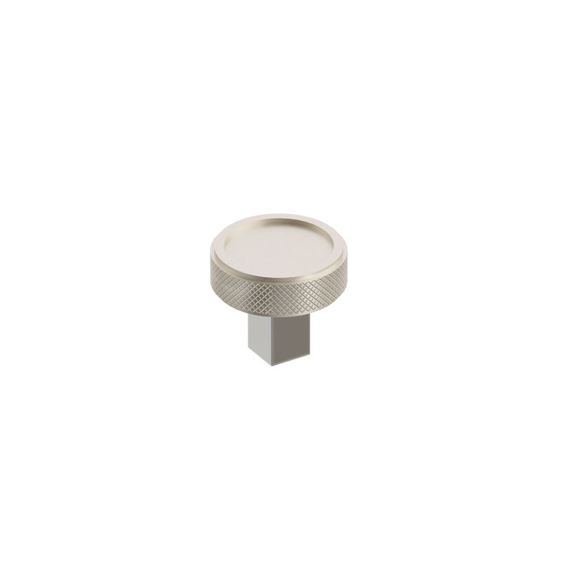 Poignée de meuble Emtek Select, Chrome poli / nickel satiné, 1 3/8"