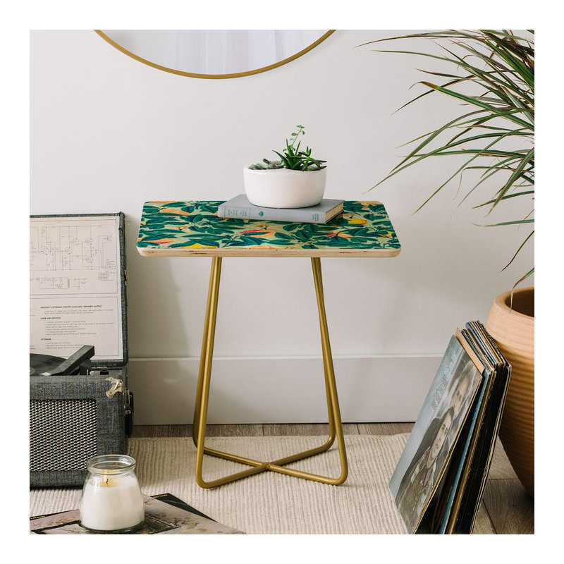 Table de bout à motif citron