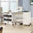St. Nicholas Foldable Sewing Table with Wheels-1861982411