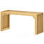 Banc de hall d'entrée en bois massif, banc de chambre