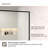 Hilma 34 In. W X 72 In. H Fixed Framed Shower Door In Matte Black Finish With Clear Glass