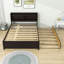 Halvorsen Full Size Wood Platform Bed with Twin Size Trundle and Storage-318649410