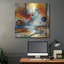  «Circles Abstract 4» par Rey Klimt, art mural en métal-60720589