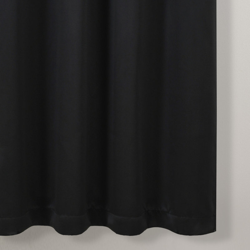 Lush Decor Insulated Grommet Room Darkening Curtain Panels Pair Drapes (Set of 2)