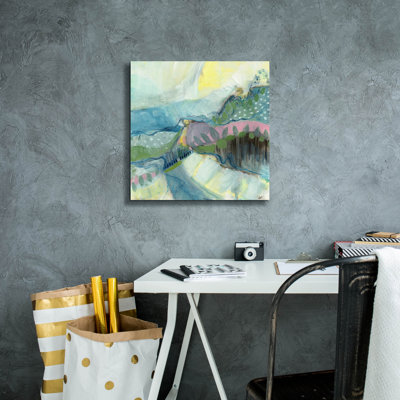 «Explore No 1» par Ann Thompson, art mural sur toile