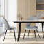 Chaise d'appoint en velours Darwen-94816645
