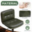 Ensemble de 1 tabourets de bar modernes pivotants, vert-1265229818-1265229817