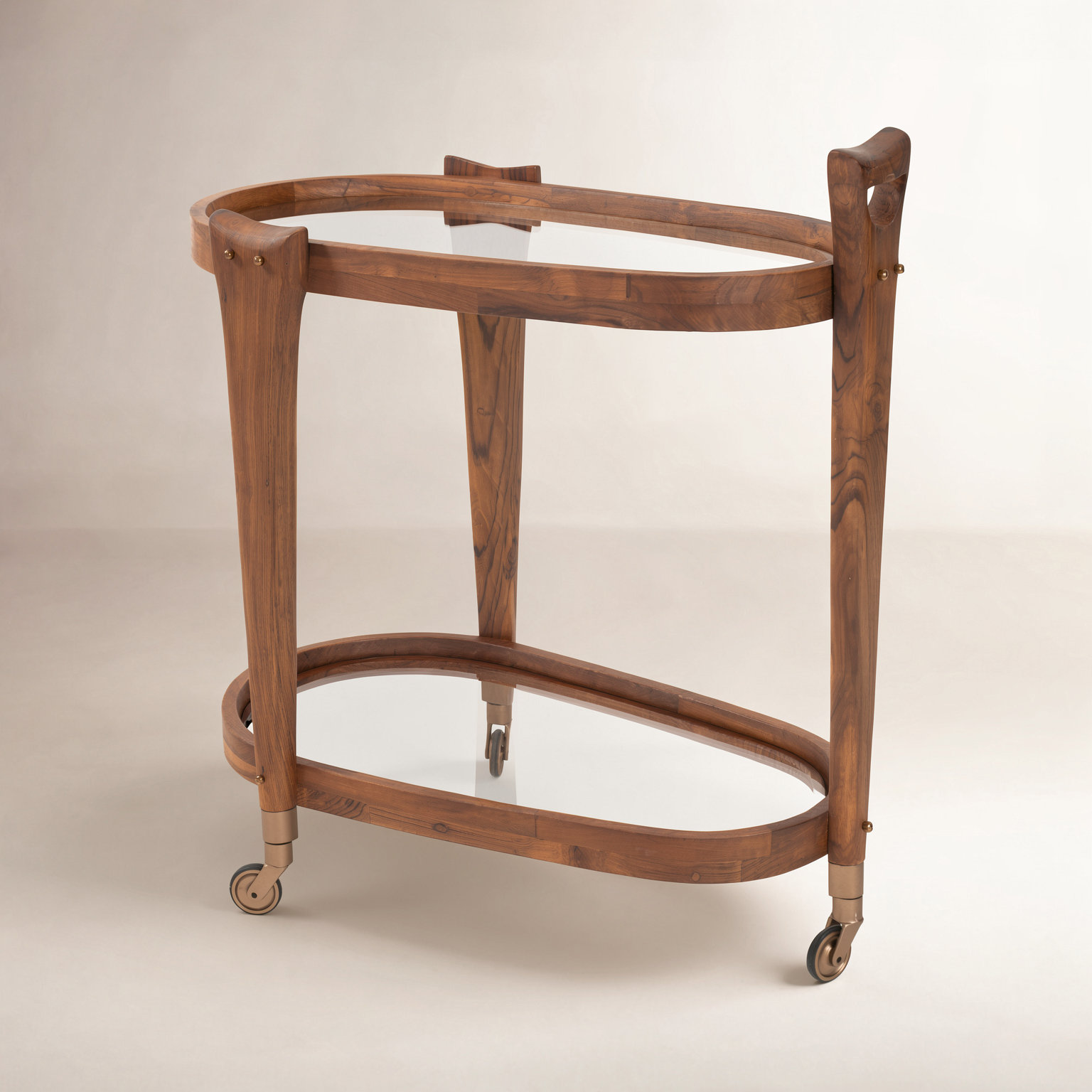 Oval Bar Cart