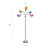 Simple Designs 67" Contemporary Multi Head Medusa 5 Light Adjustable Gooseneck w/ Multicoloured Shade-1625494341-1625494340