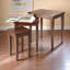 Ensemble de 3 tables gigognes noyer Regalia