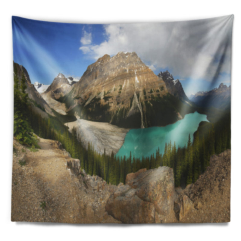 Polyester Tapestry, 32" H x 39" W