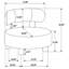 Chaise d'appoint rembourrée-1866627060