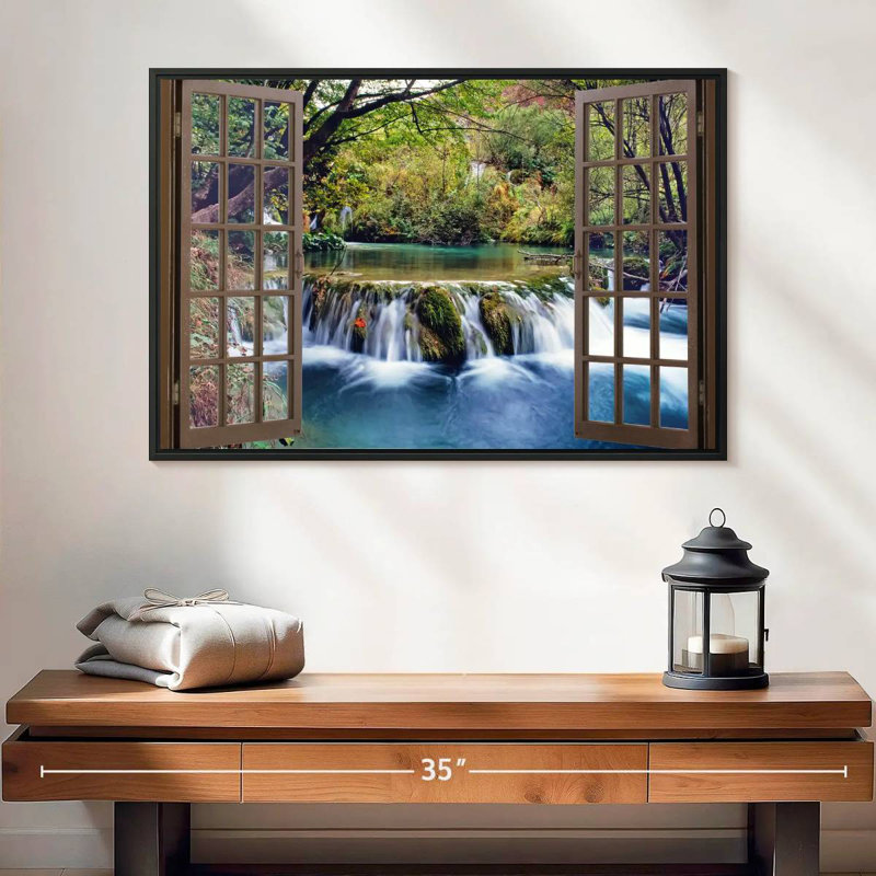 Alvord Open Window, 17" H x 25" W