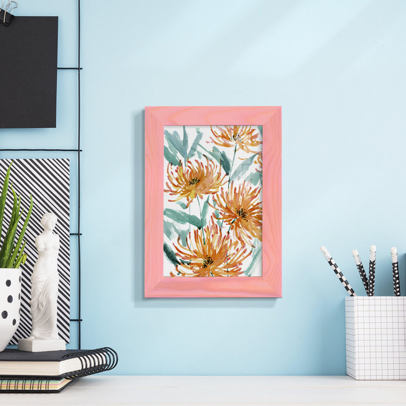 Barbare croissance I, impression sur papier, H 7 po x l 5 po x P 1 po, Rose