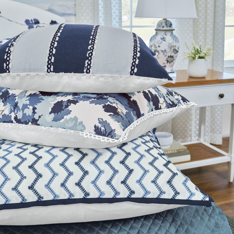 Beatrice Linen Square Pillow Cover & Insert