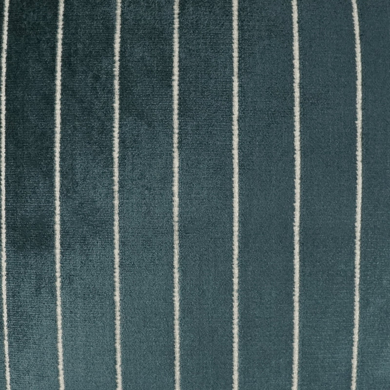 Coussin décoratif Bizete, Carré 20 po, Bleu