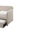 Lit simple tapissier avec couchette Aleine